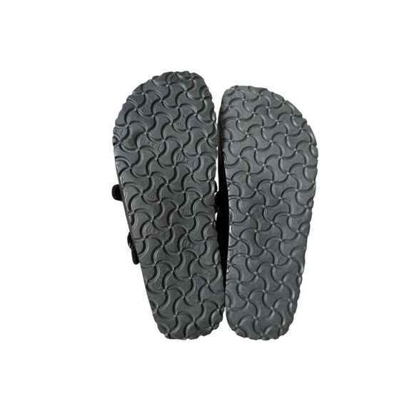 Birkenstock Birki’s Dorian Leather Slip On Clog Black size 39 Narrow Cross Strap - Picture 3 of 9